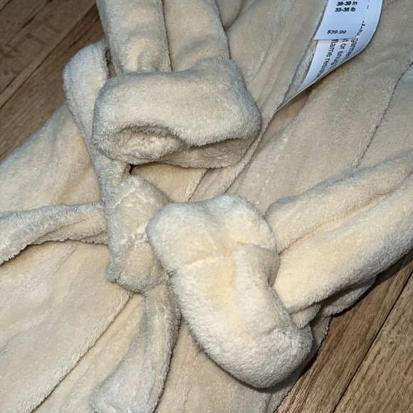 NWT GAP Toddler Brannan Bear Hoodie Robe (Crème Brule) - Picture 5 of 7